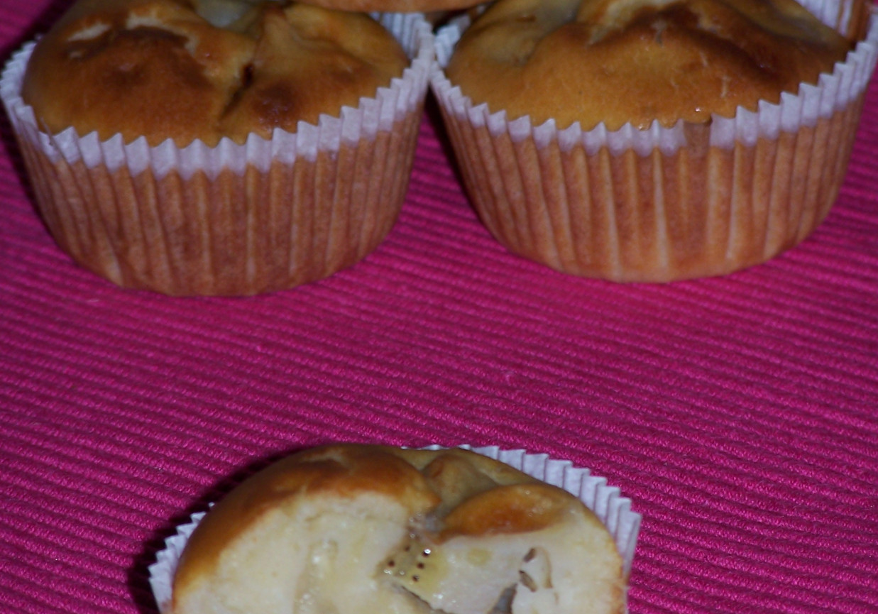 Muffiny z gruszkami i bananami, czyli deser w pół godziny :) foto