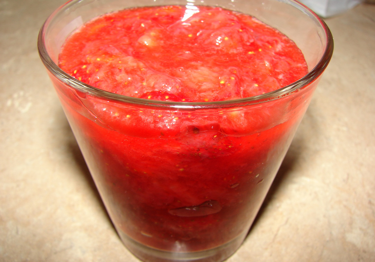 Mus truskawkowy foto