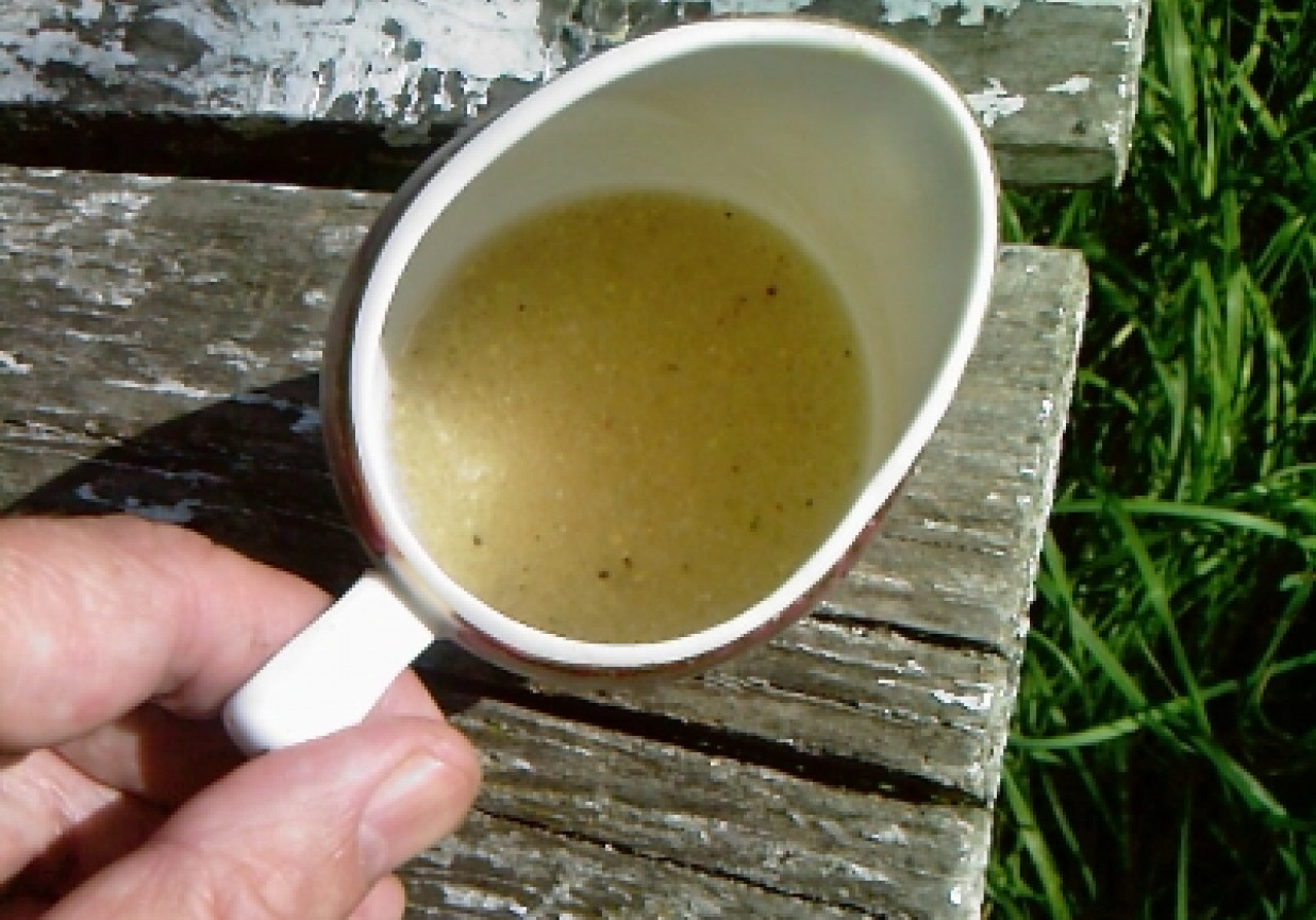 Musztardowy sos winegret foto