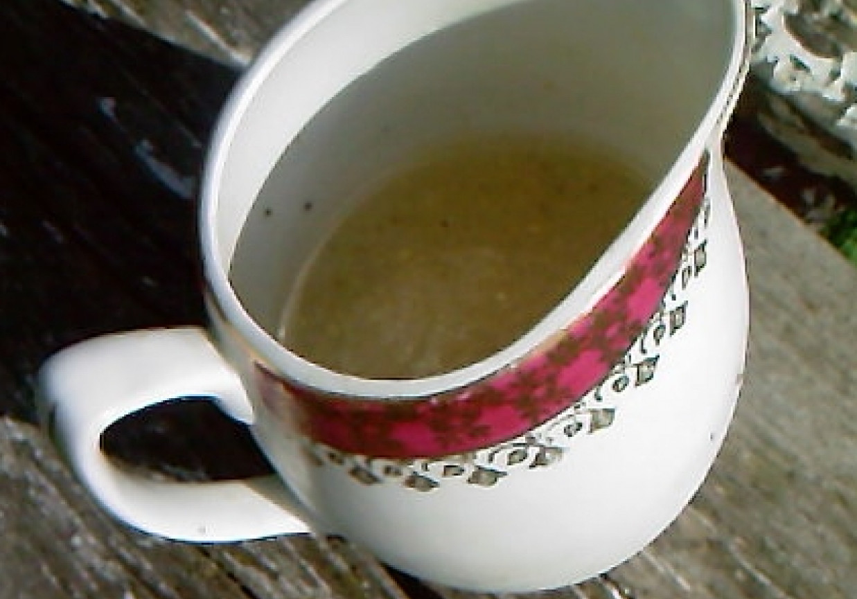 Musztardowy sos winegret foto