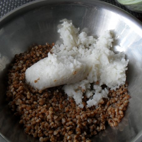 Krok 3 - N aleśniki z ryżem i kaszą gryczaną foto