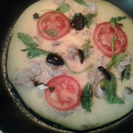 Krok 6 - na początek dnia   .............  biszkoptowy omlet foto