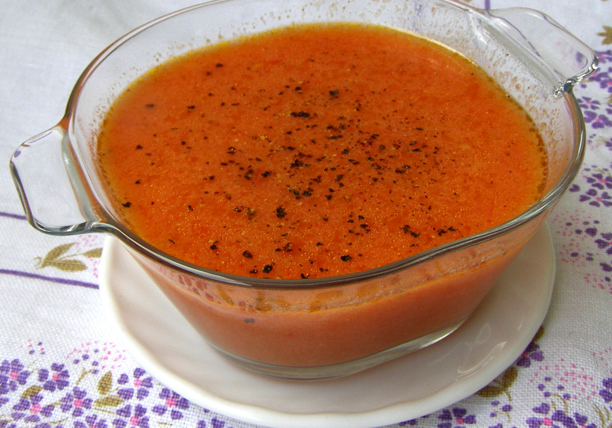 na szybko pomidorowa zupa... foto