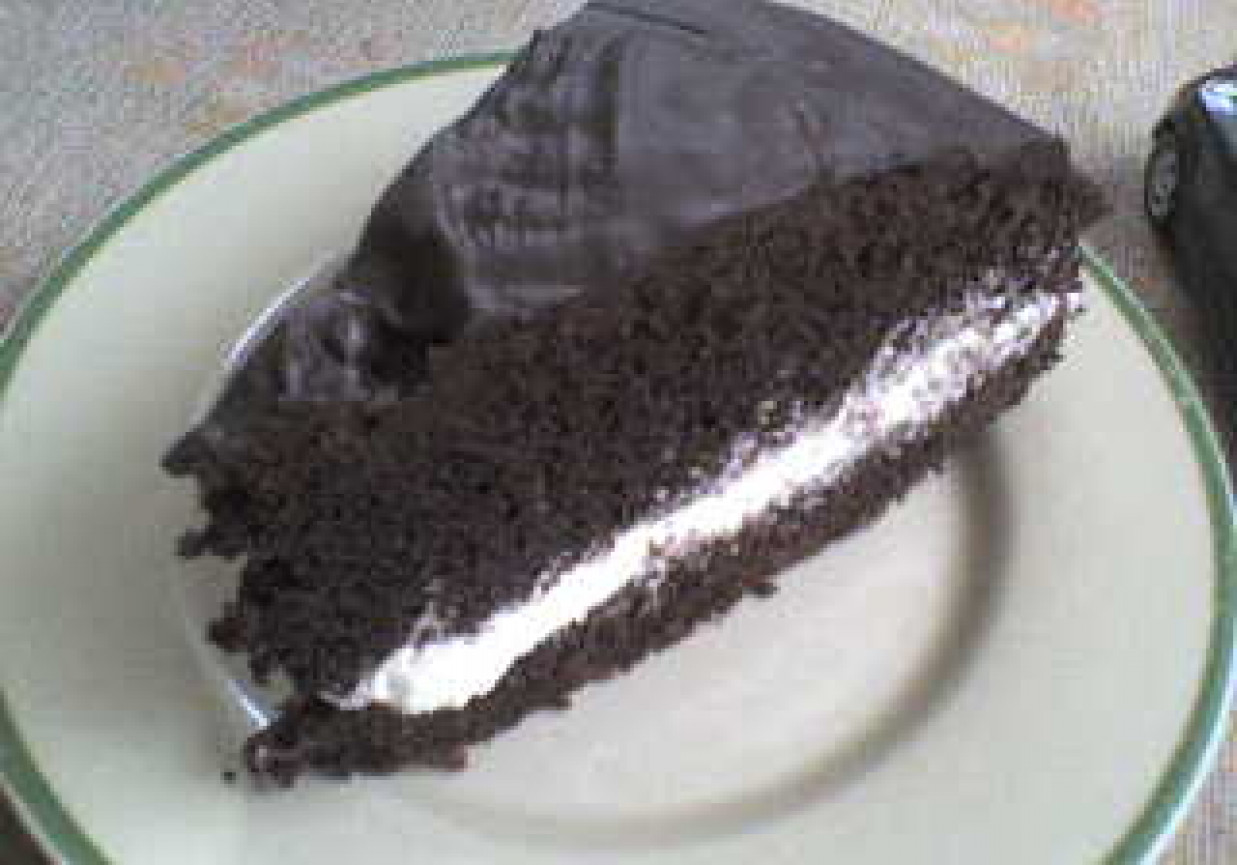 Nadziewane ciasto czekoladowe foto