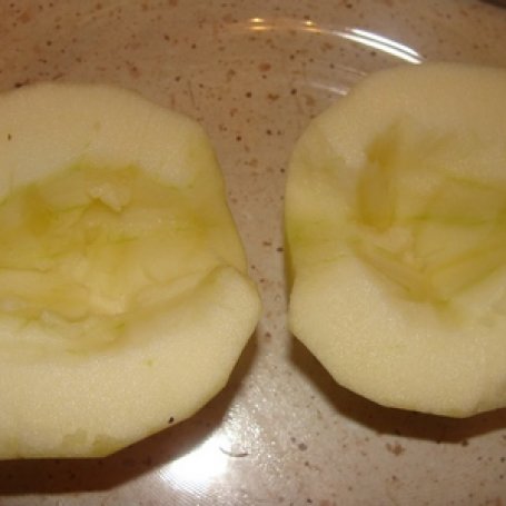 Krok 1 - nadziewane jabłka z chmurką kokosową foto