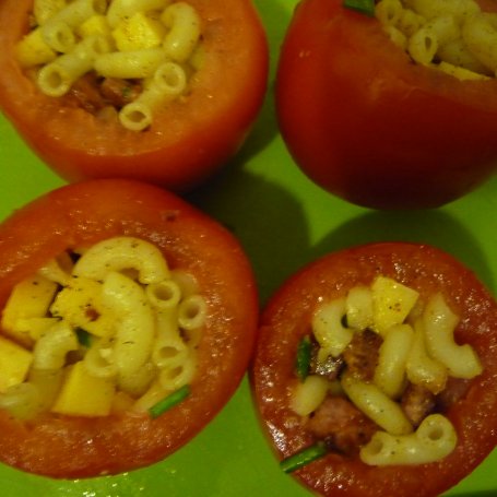 Krok 4 - Nadziewane pomidory z grilla foto