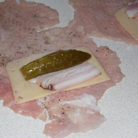 Krok 2 - Nadziewane roladki schabowe foto