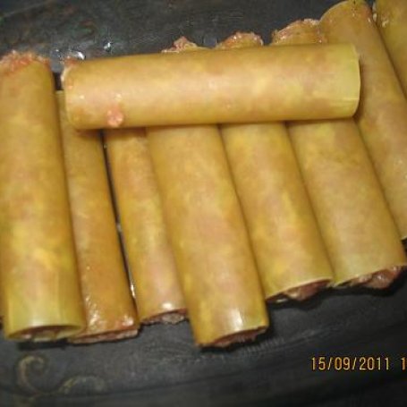 Krok 1 - Nadziewane rurki makaronowe foto