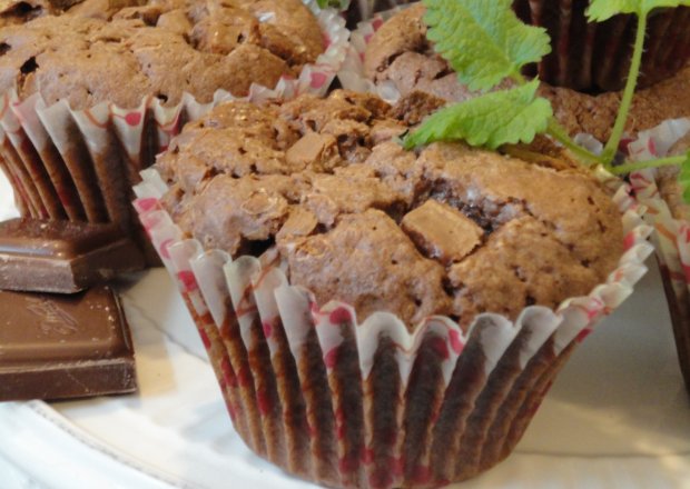 Fotografia przedstawiająca Najlepsze muffinki czekoladowe