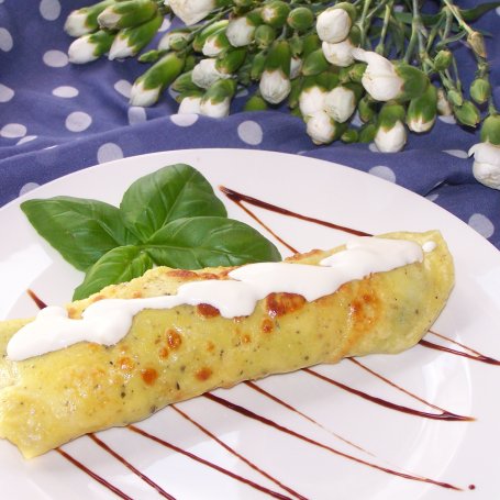 Krok 5 - Naleśniki curry z mięsem wołowym i szpinakiem foto