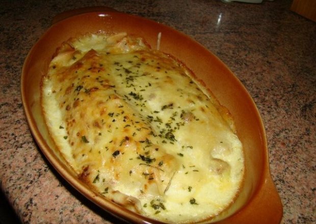 Fotografia przedstawiająca Naleśniki pod gorgonzolą