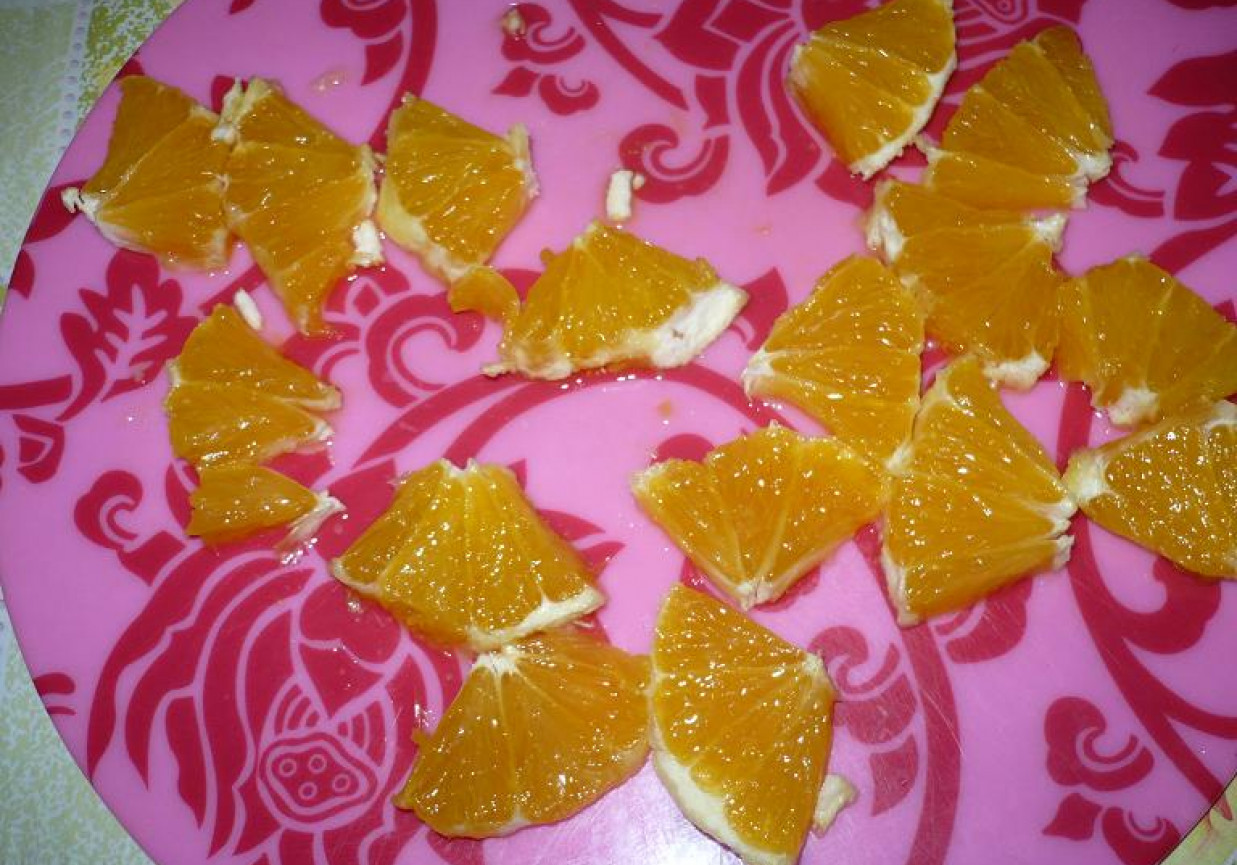 Naleśniki z jogurtem i pomarańczami foto