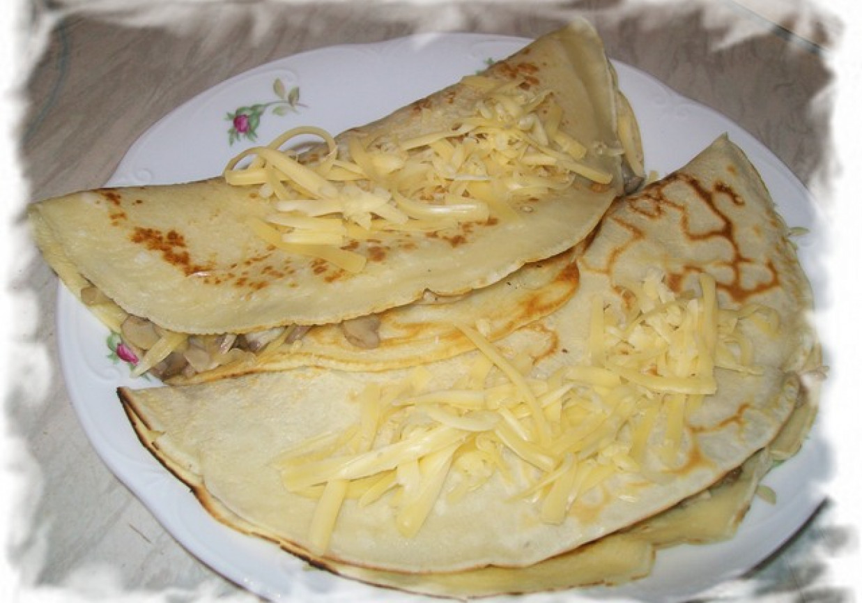 Naleśniki z pieczarkami Sylwii foto