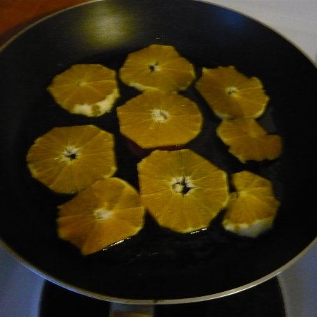 Krok 3 - Naleśniki z pomarańczowe z serem foto