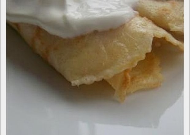 Fotografia przedstawiająca Naleśniki z serem