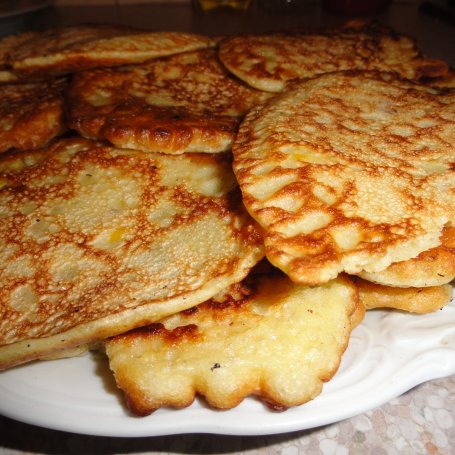 Krok 5 - Naleśnikowe placki z cebulą foto