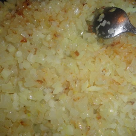 Krok 3 - Naleśnikowe placki z cebulą foto