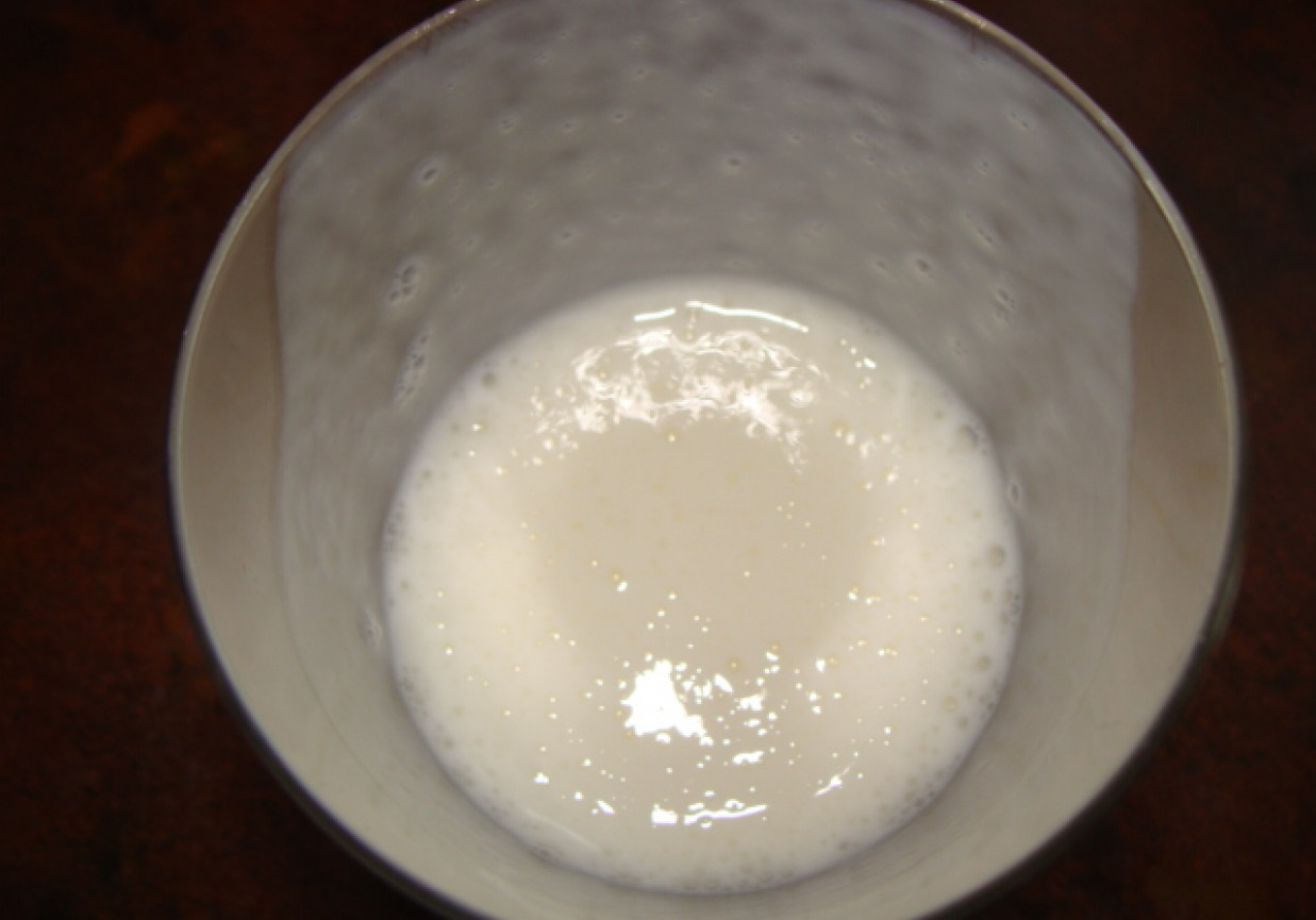 Napój z jogurtu, maślanki i zsiadlego mleka foto