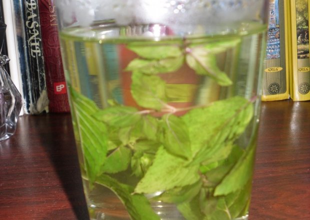 Fotografia przedstawiająca Naturalna herbata miętowa