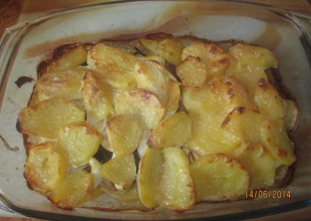 Fotografia przedstawiająca Nelsońska zapiekanka z ziemniakami
