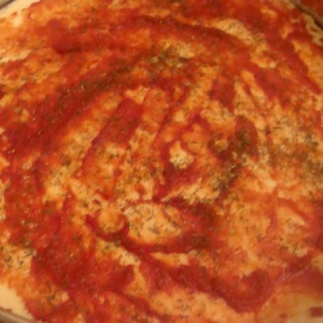 Krok 4 - Niby pizza z bakłażanem foto