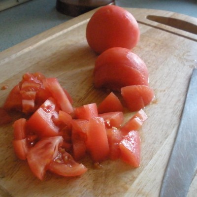 Niecodzienne połączenie - pomidory+mascarpone