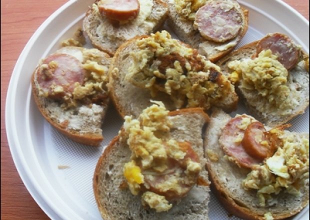 Fotografia przedstawiająca Niemieckie kanapeczki śniadaniowe