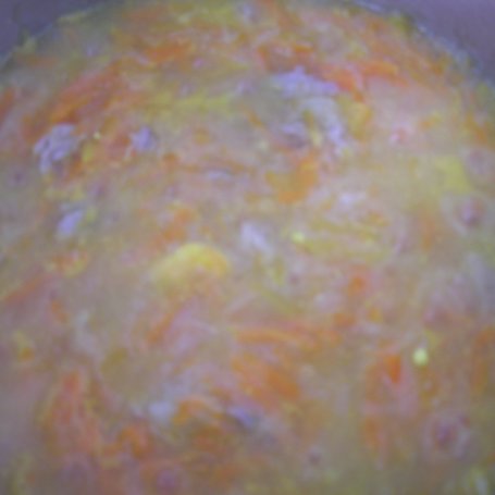 Krok 3 - Niemowlęca zupka z żółtkiem foto