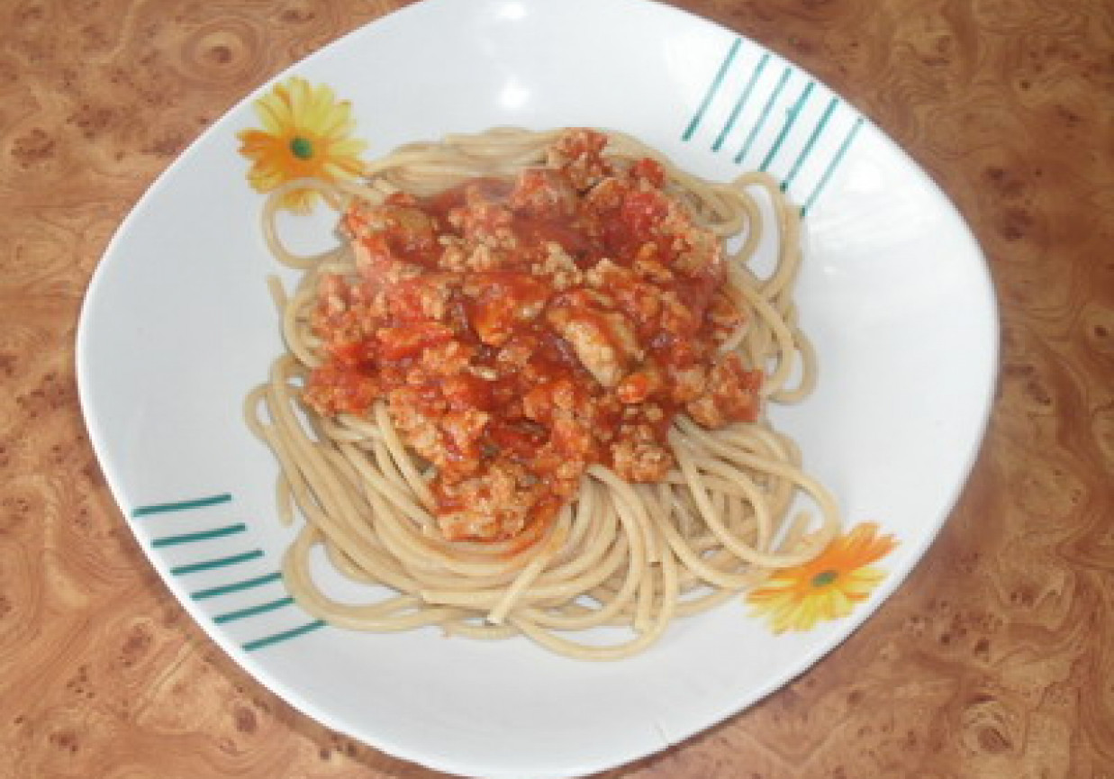 Nietuczące spaghetti ;) foto