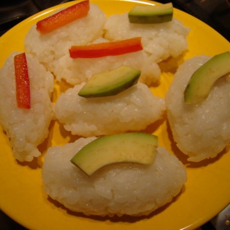 Krok 3 - Nigiri sushi foto