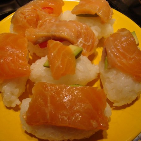 Krok 4 - Nigiri sushi foto