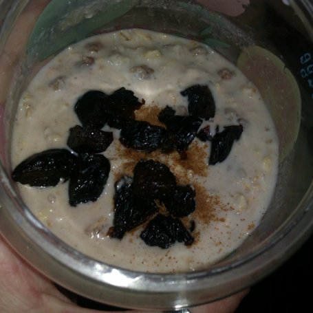 Krok 3 - Nocna owsianka z choco crunchy foto