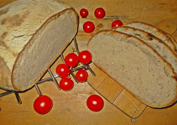 Fotografia przedstawiająca Nocny chleb na zakwasie