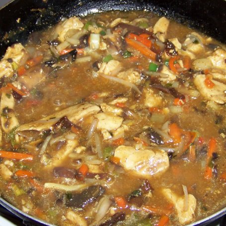Krok 2 - Noodle chińskie w curry foto