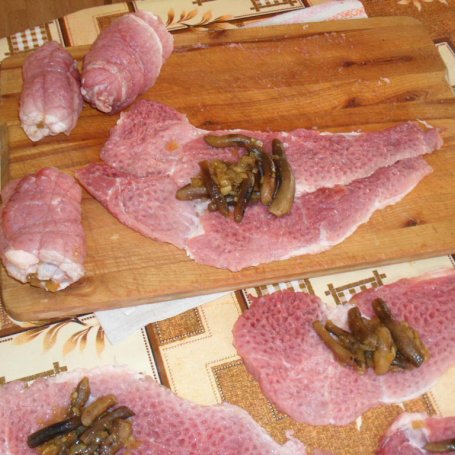 Krok 2 - Nóżki grzybowe w roladkach foto