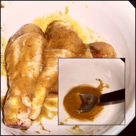 Krok 2 - Nóżki kurczaka w sosie musztardowo-miodowym foto