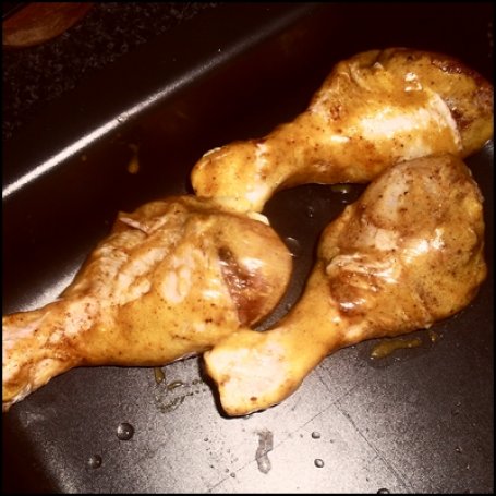 Krok 3 - Nóżki kurczaka w sosie musztardowo-miodowym foto