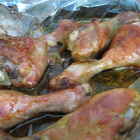 Krok 3 - Nóżki w miodzie z piwem karmelowym foto