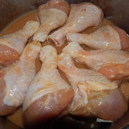Krok 5 - Nóżki z kurczaka pieczone w marynacie foto