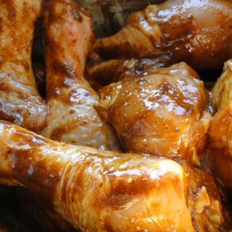 Krok 3 - Nóżki z kurczaka w musztardowo-sojowej marynacie foto