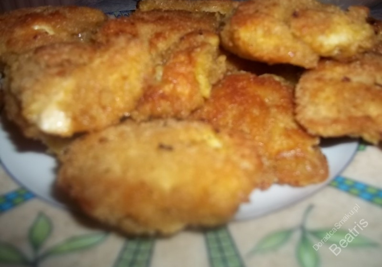 Nugetsy z sosem czosnkowym foto