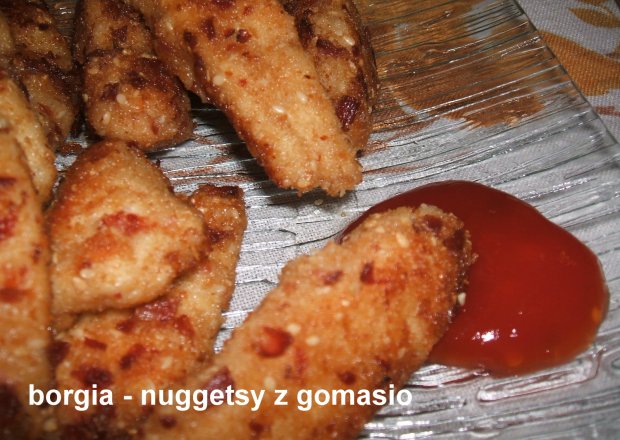 Fotografia przedstawiająca Nuggetsy z gomasio