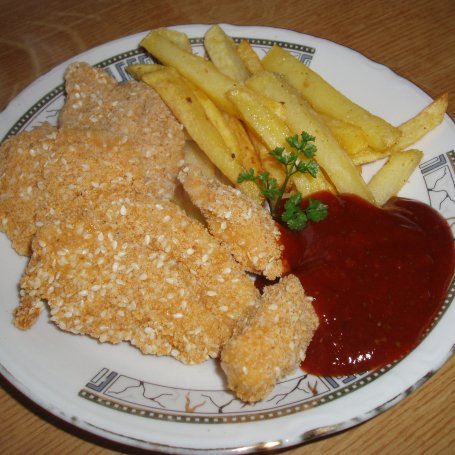 Krok 3 - NUGGETSY Z SOSEM MEKSYKAŃSKIM foto
