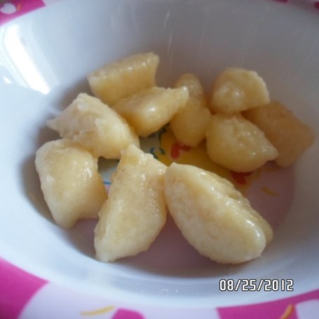 Krok 3 - Obiad dla niemowlaka: Kopytka foto