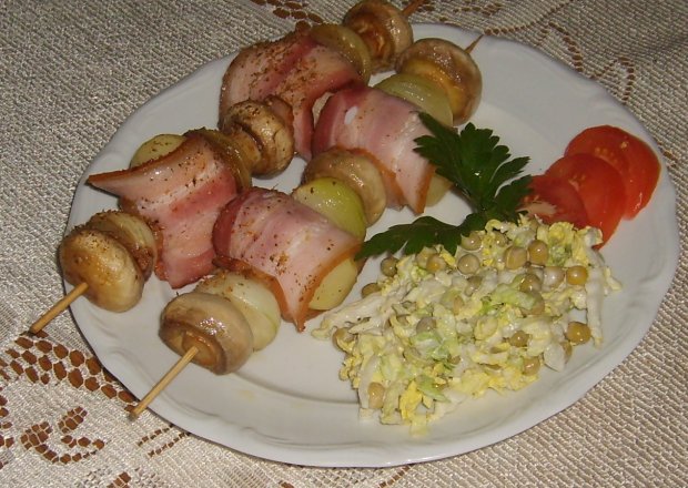Fotografia przedstawiająca Obiad na patyku