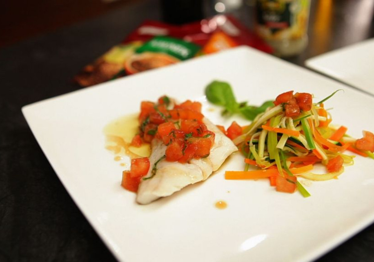 Odc. 34: Filet z sandacza na parze z warzywami julienne