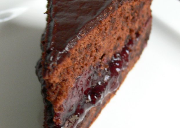Fotografia przedstawiająca Odmieniony tort Sachera