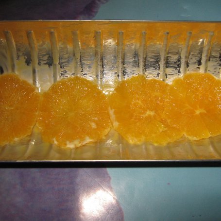 Krok 1 - Odwrócone ciasto pomarańczowe. foto