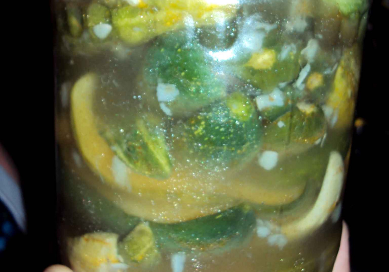 ogórki chilli foto