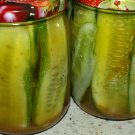 Krok 4 - Ogórki curry z musztardą foto